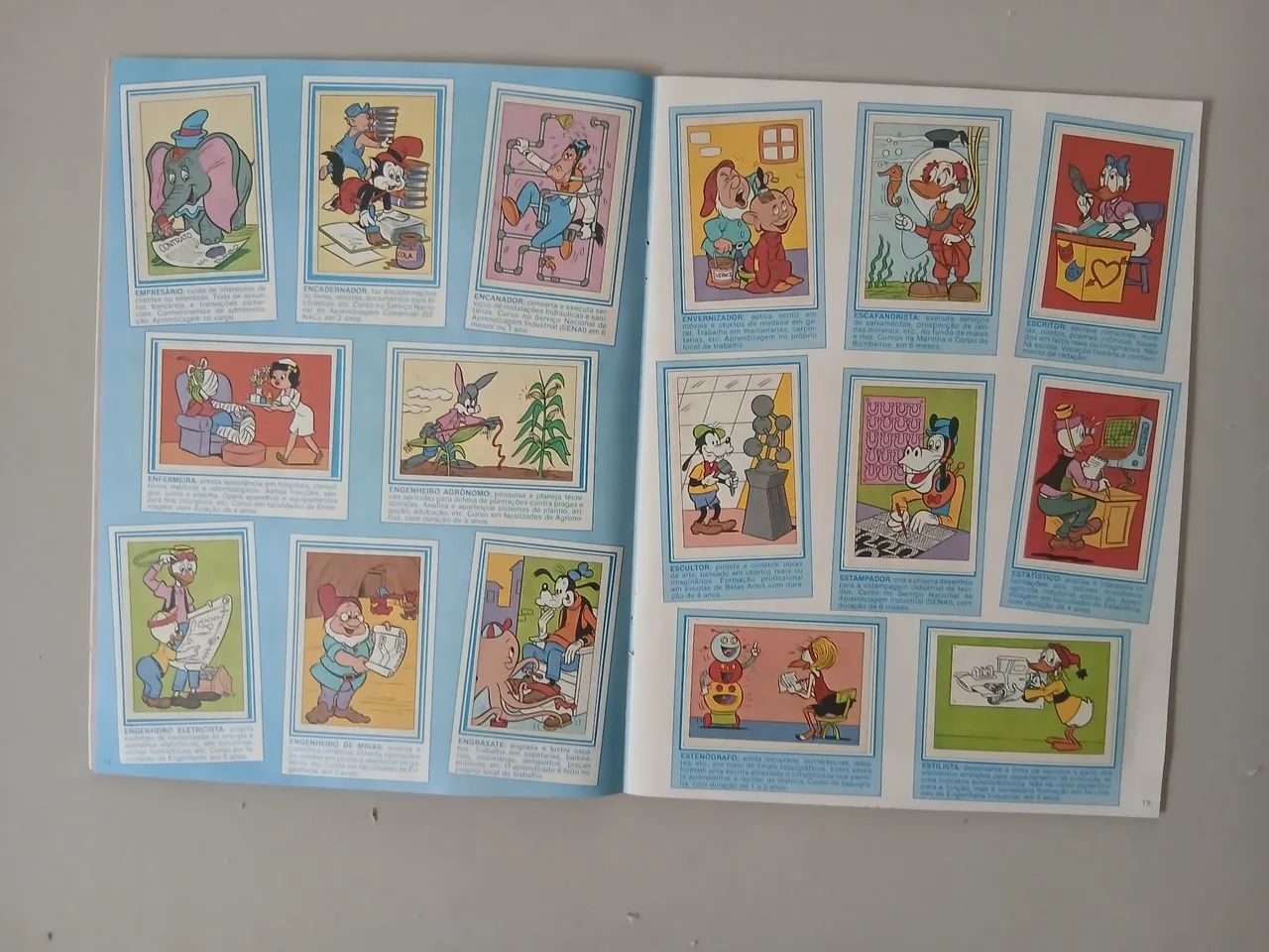 Álbum Show Disney Profissões (completo) - Foto 4