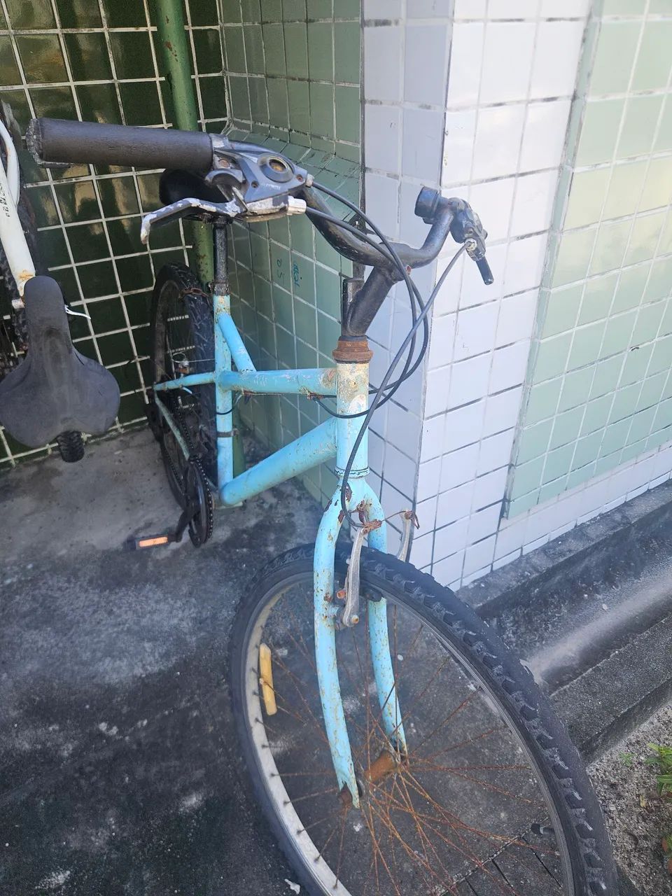 Bicicleta aro 26 funcionando 