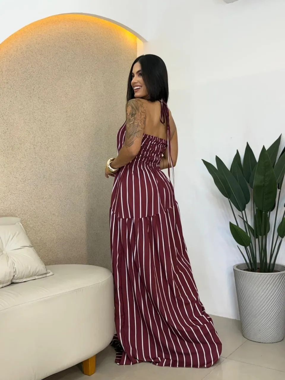 Vestido Crepe Seda  - Foto 2