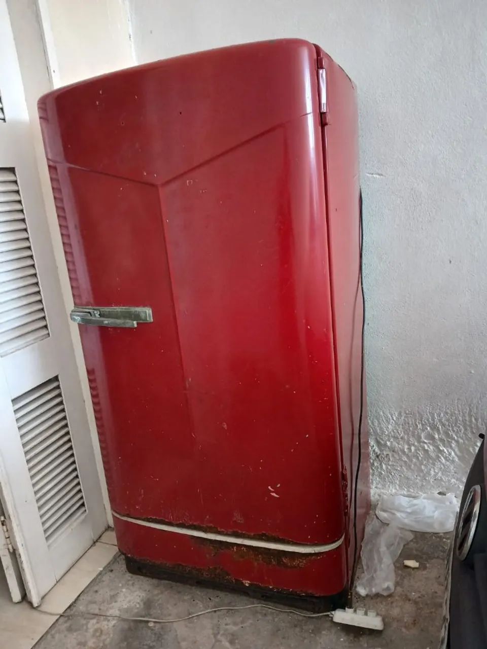 Geladeira Antiga Funcionando!!!