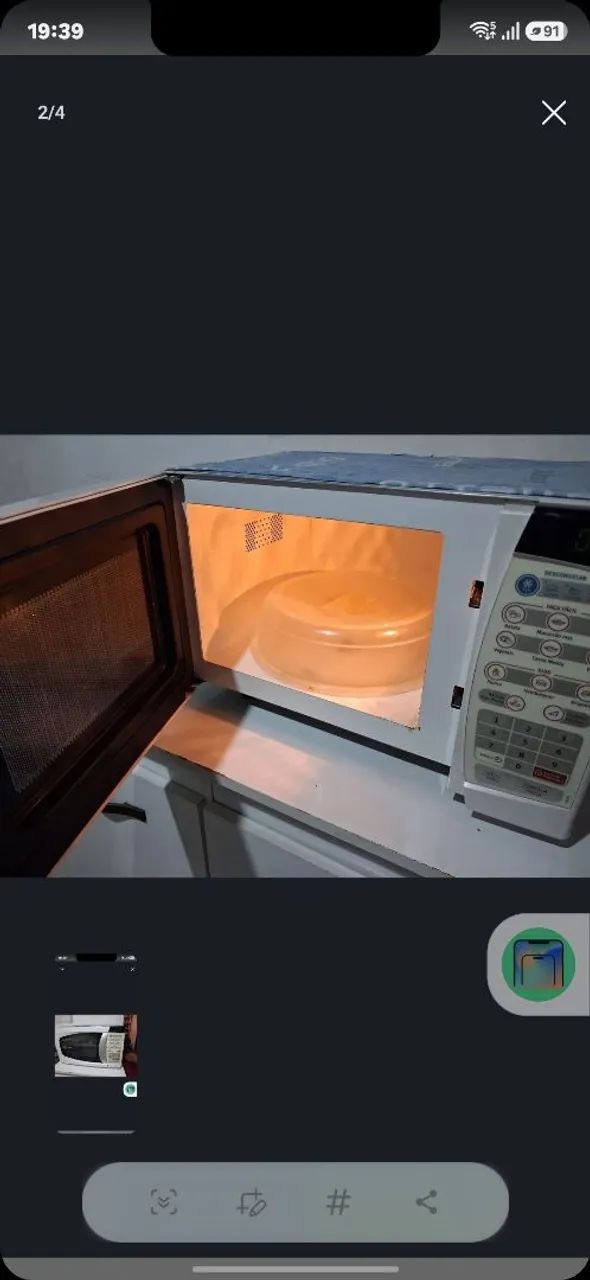 Micro-ondas Electrolux entrega inclusa  - Foto 4