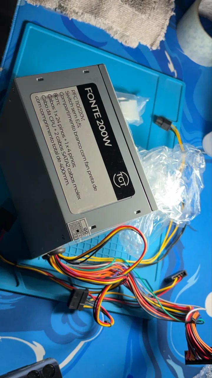 Fonte Tgt 200w chaveada funcionando perfeitamente - Foto 2