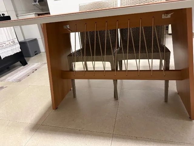 Mesa com 4 cadeiras - Foto 4