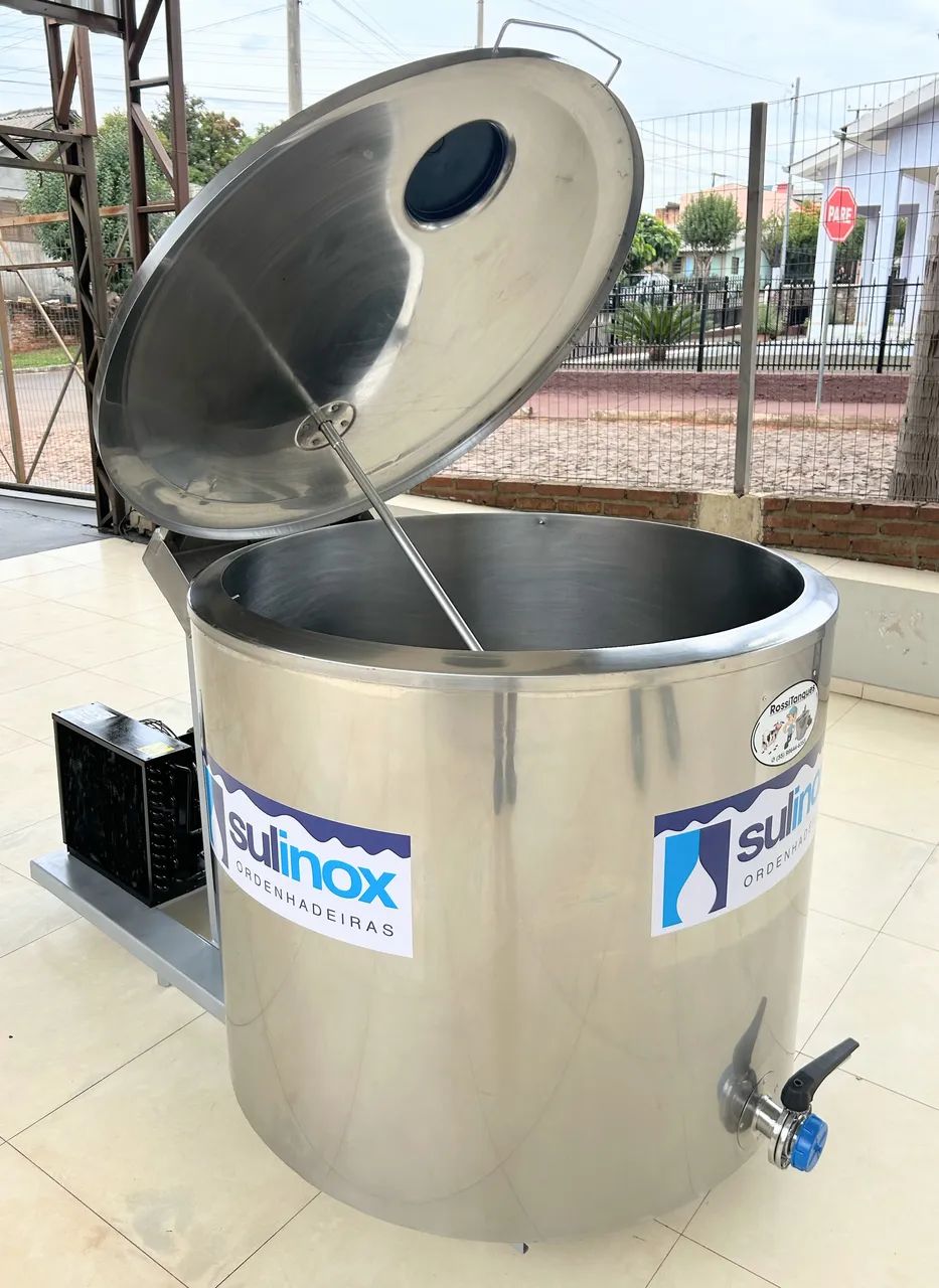 Reservatório Misturador Tina Agranel 550 Litros Inox Açaí Sorvetes Caldas Sucos AguaÁgua  - Foto 2