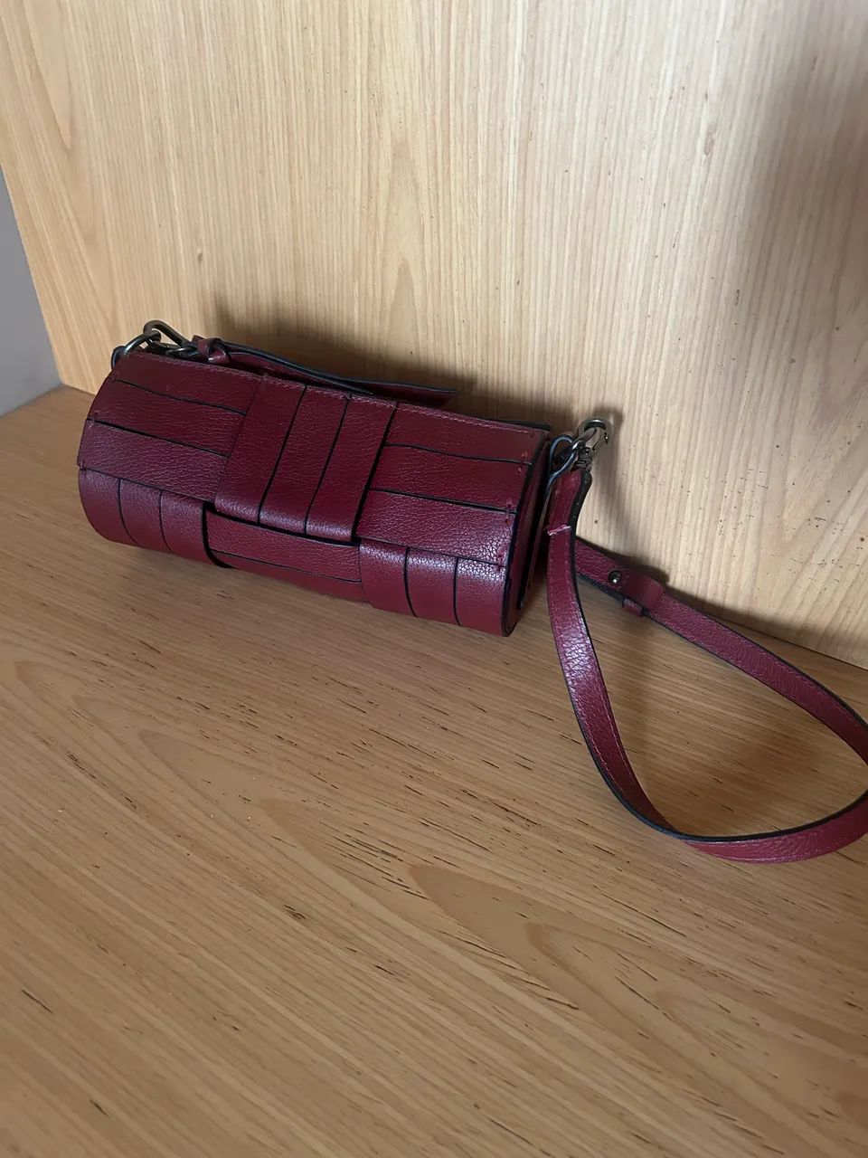 Bolsa Elisa Atheniense 100% couro - Foto 2