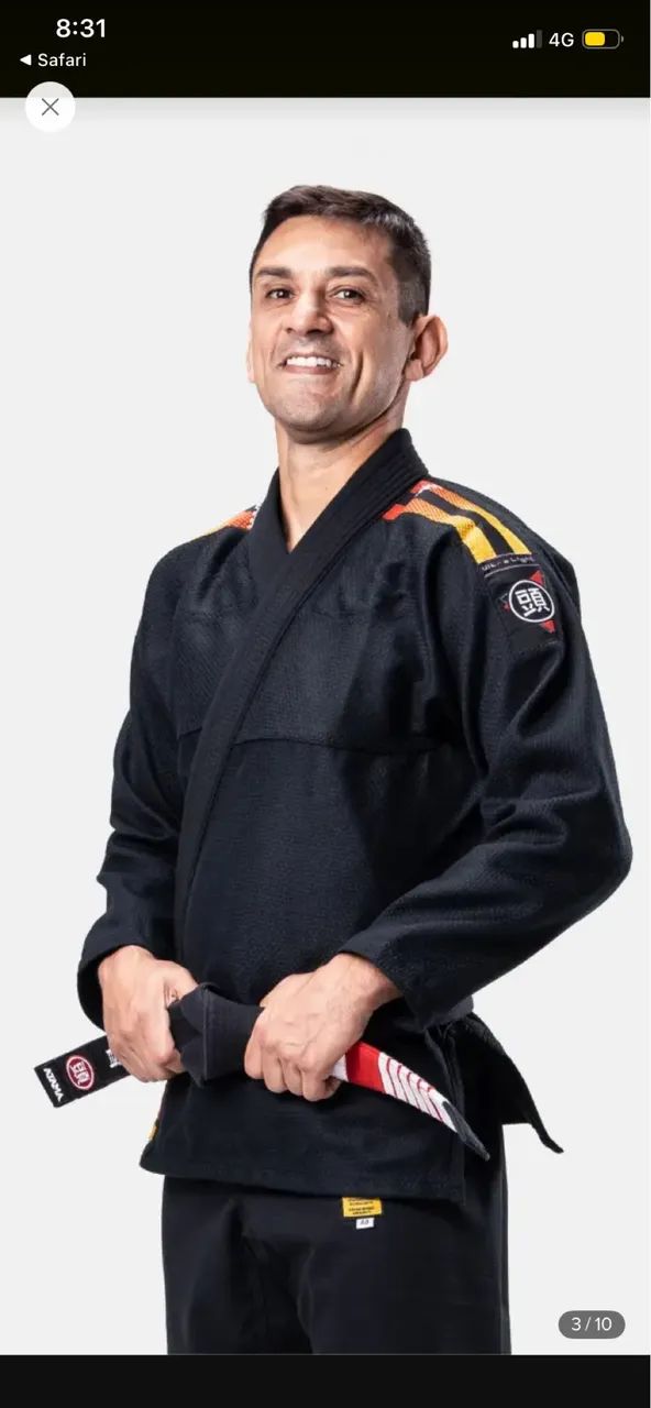 Kimono Atama Preto - Foto 3