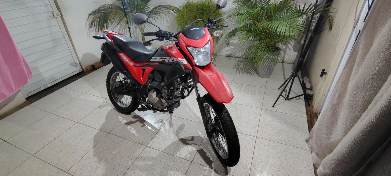 Protetor de carenagem da Honda  Bros 160 