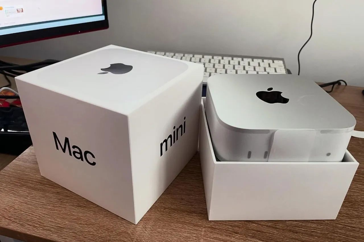 Mac Mini M4 256GB 16GB RAM NOVO LACRADO NOTA E GARANTIA
