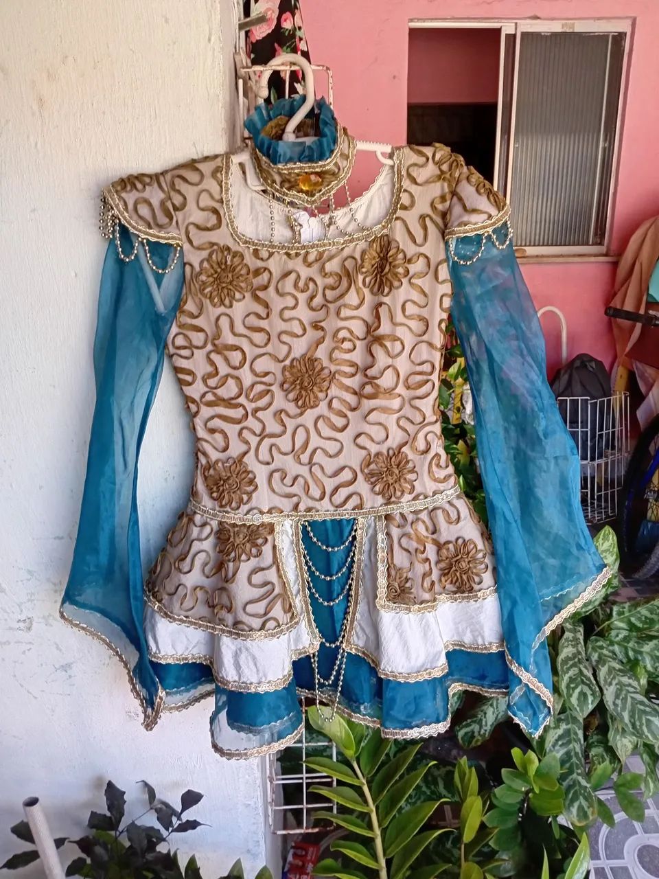 Vestido do desfile( 7 de Setembro)