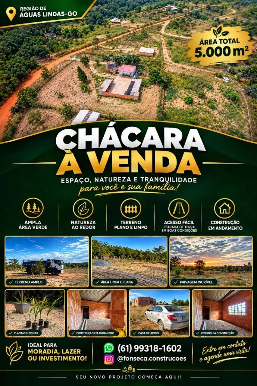 Vendo ou troco Chácara 
