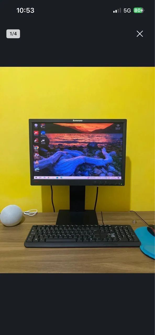 Computador Lenovo core i5 com SSD