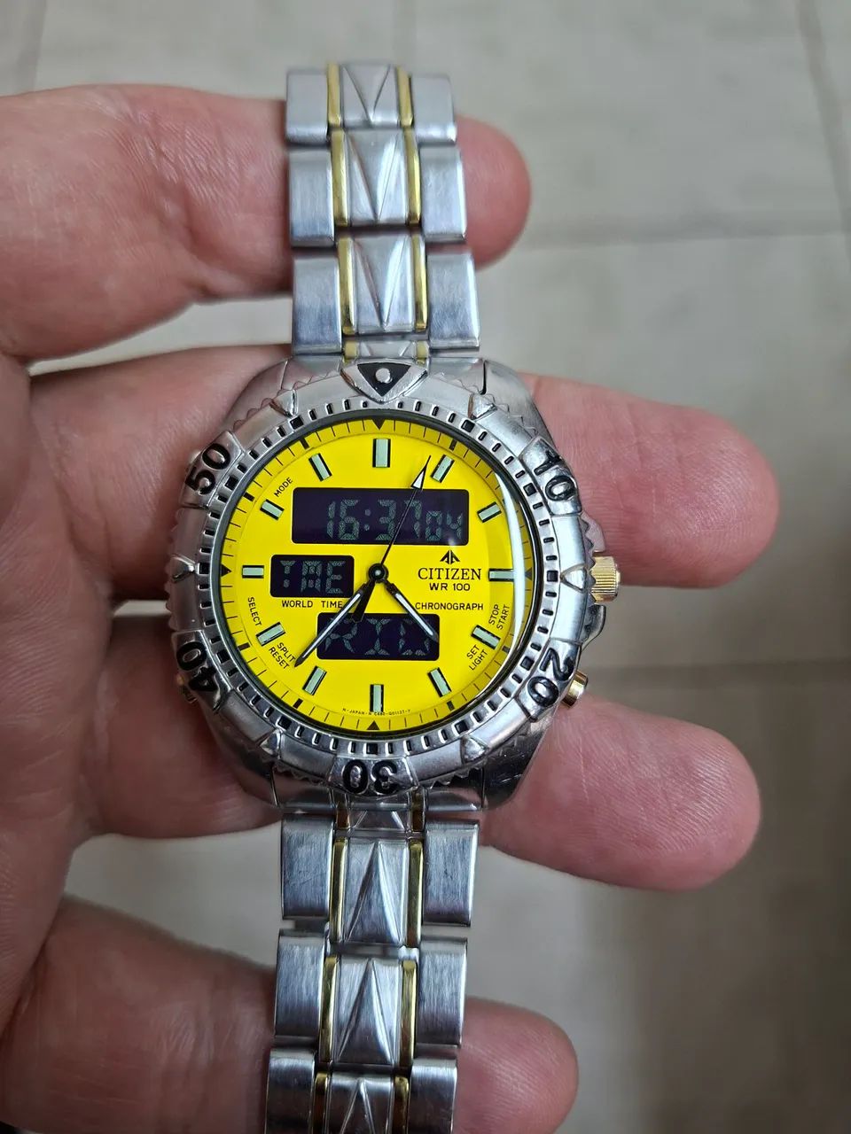 Relógio Citizen C460 Canarinho  - Foto 2