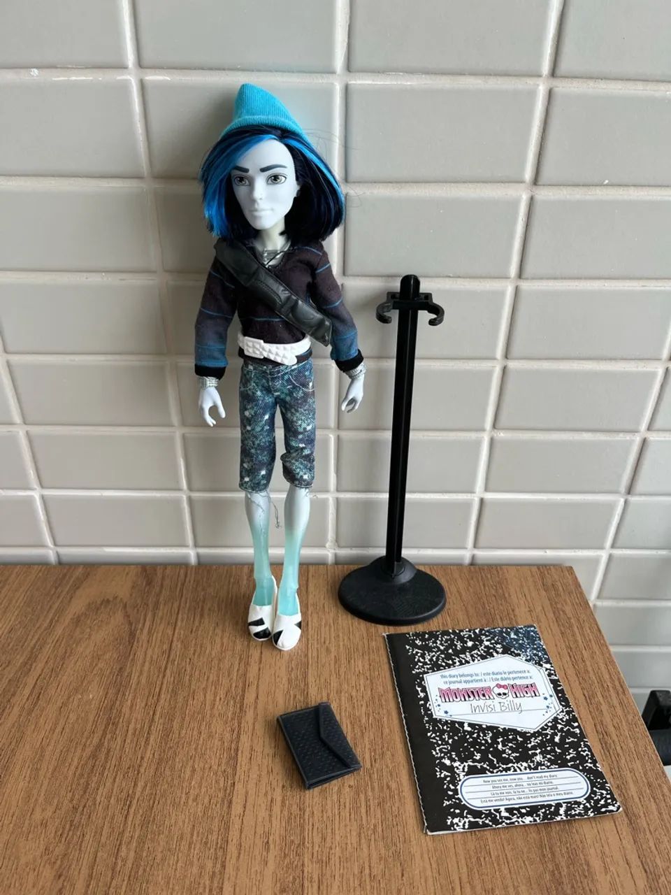 Monster High boneco Invisi Billy