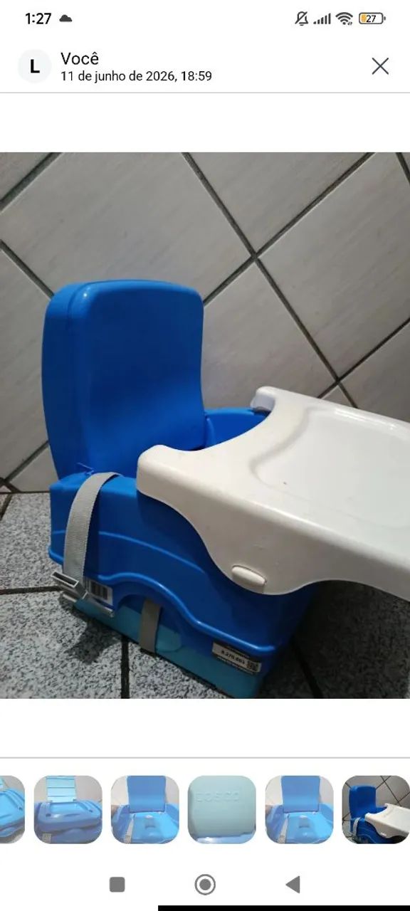 Cadeira de Alimentação Bebê - Foto 3