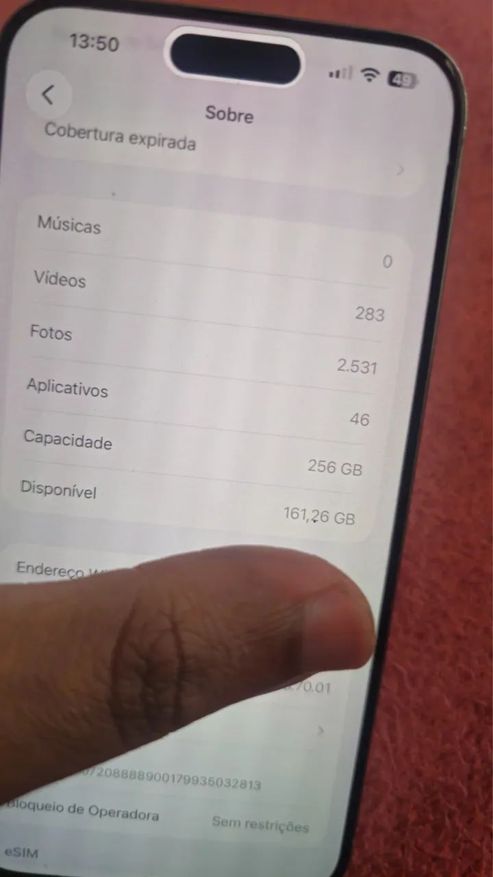 iPhone 15 Pro Max 256GB Original e Conservado - Foto 2