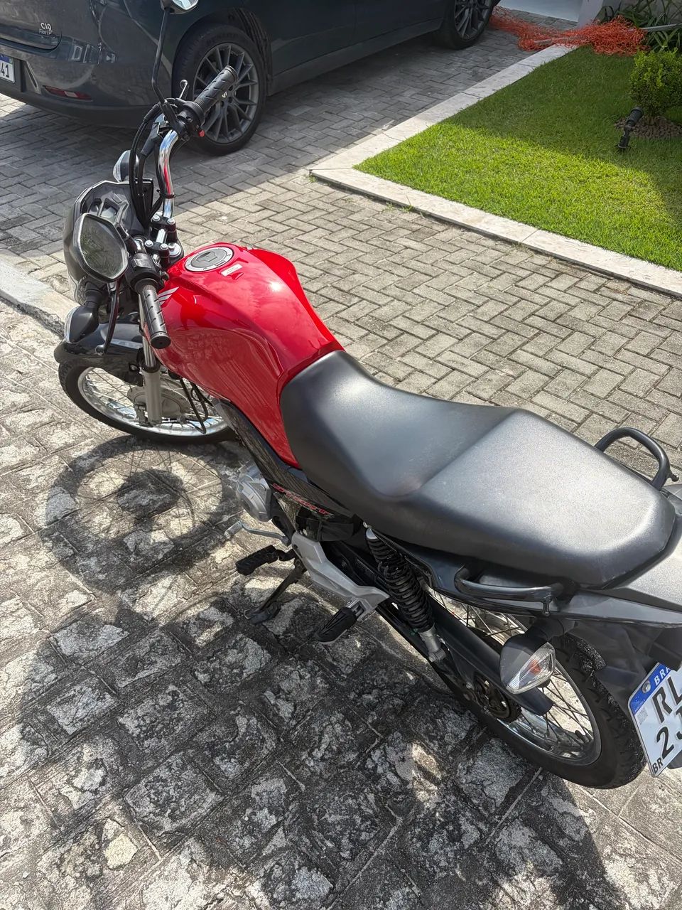 Moto CG 160 Start vermelha 2024 - Foto 4