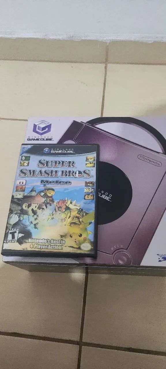 Nintendo game cube prata  - Foto 2