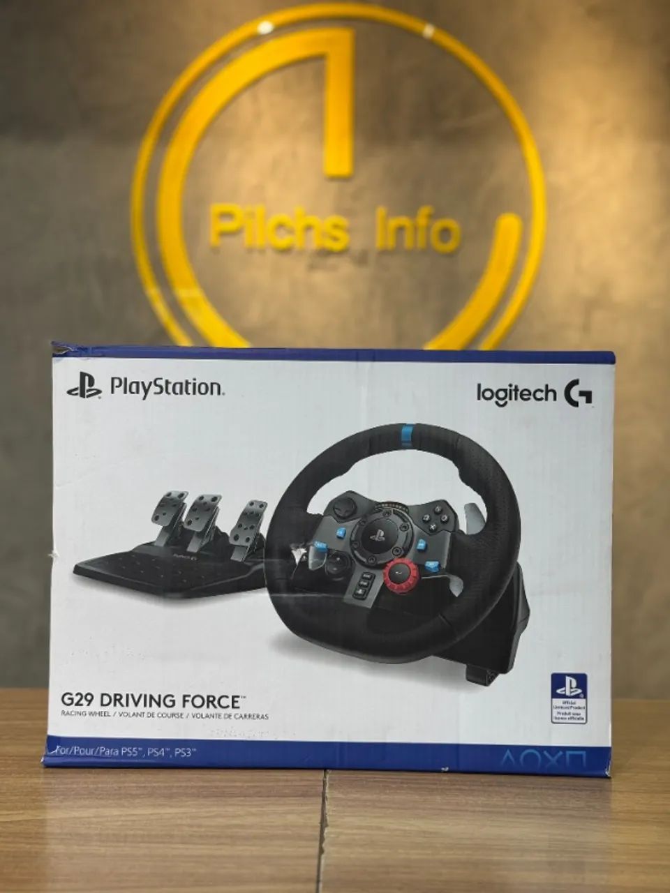Volante Logitech G29 Driving Force | PS5, PS4 & PC | Seminovo na Caixa - Olx Pay