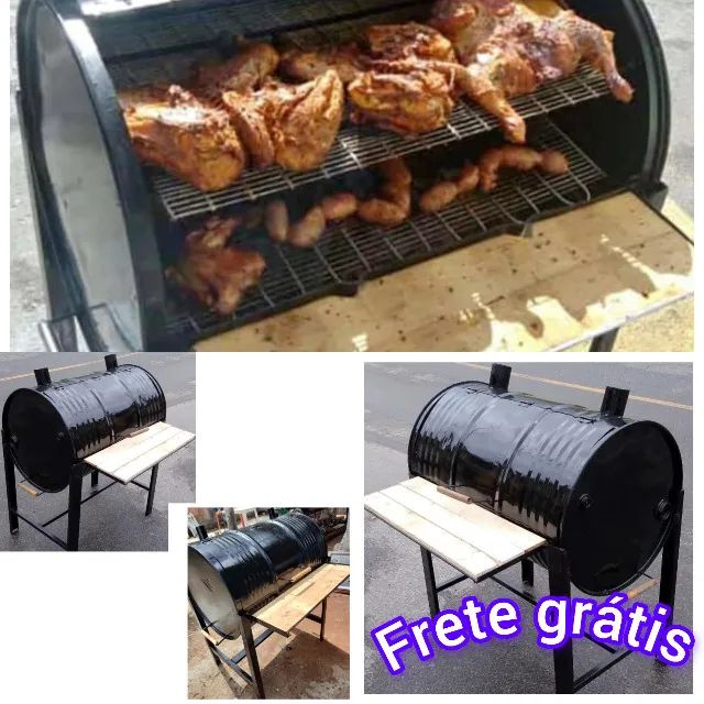 Churrasqueira Com Rodinhas  - Foto 2