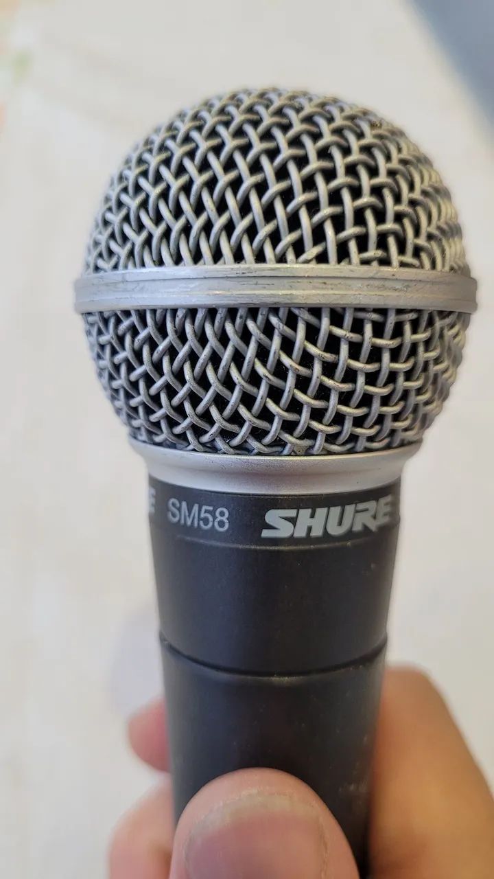 Microfone SHURE SM58- original