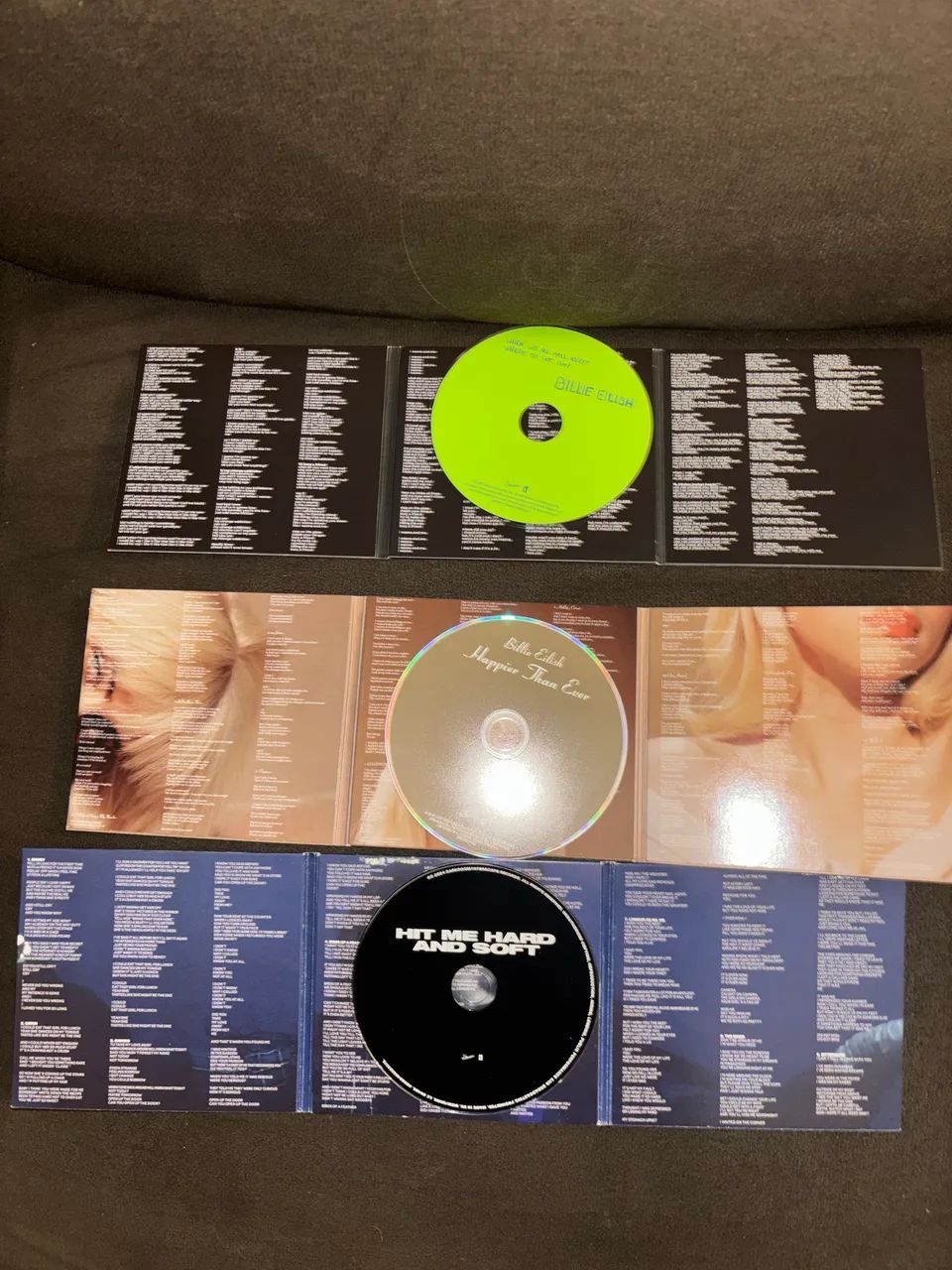 Kit 3 CDs Originais Billie Eilish- coleção completa  - Foto 4