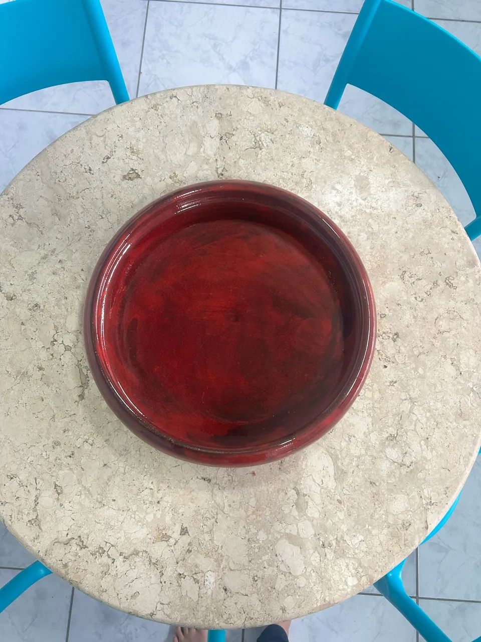 Centro de mesa vermelho - Foto 2