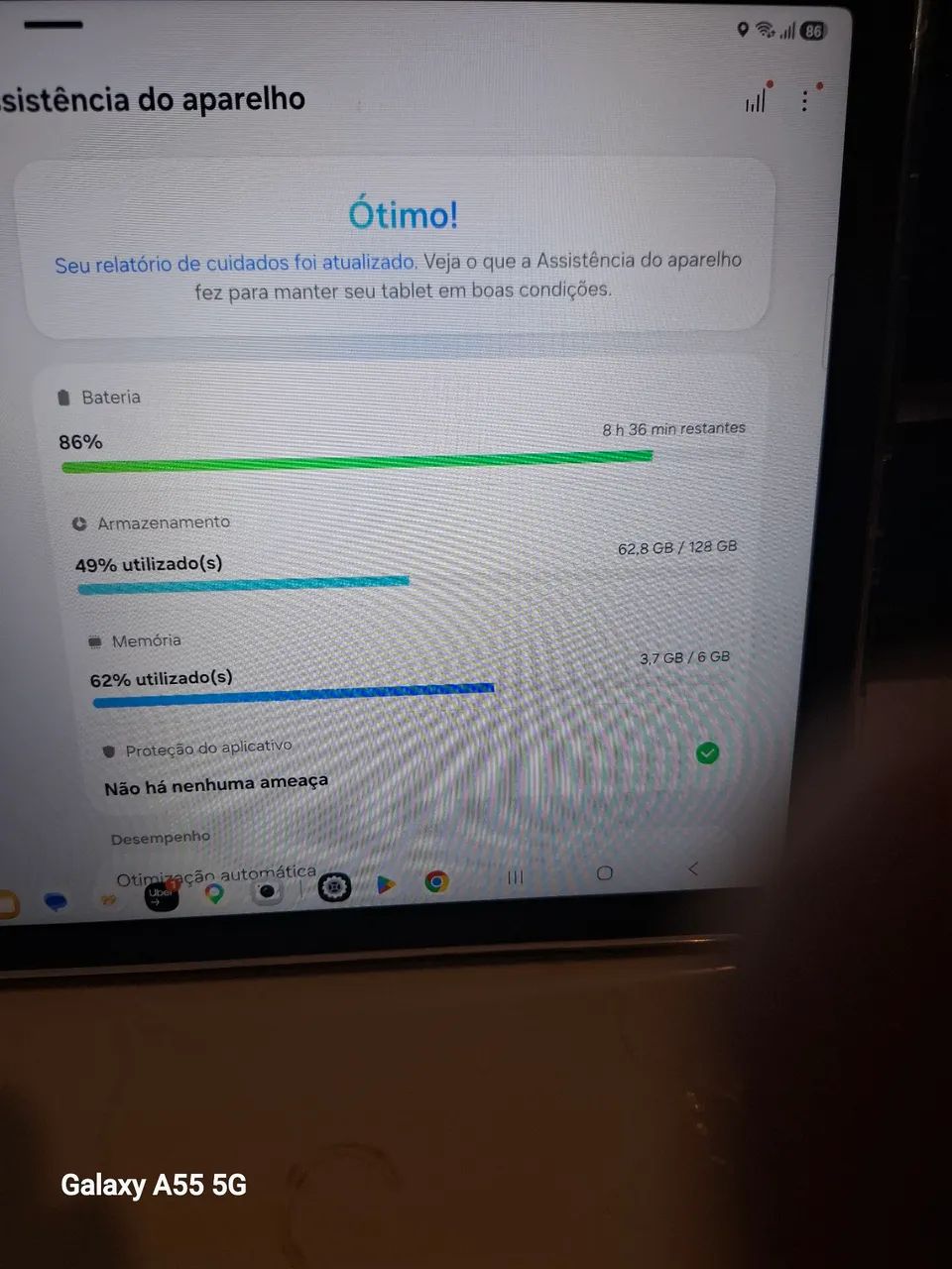 Vendo tablet A 11 mais sansung entrada pra chip 5g - Foto 2