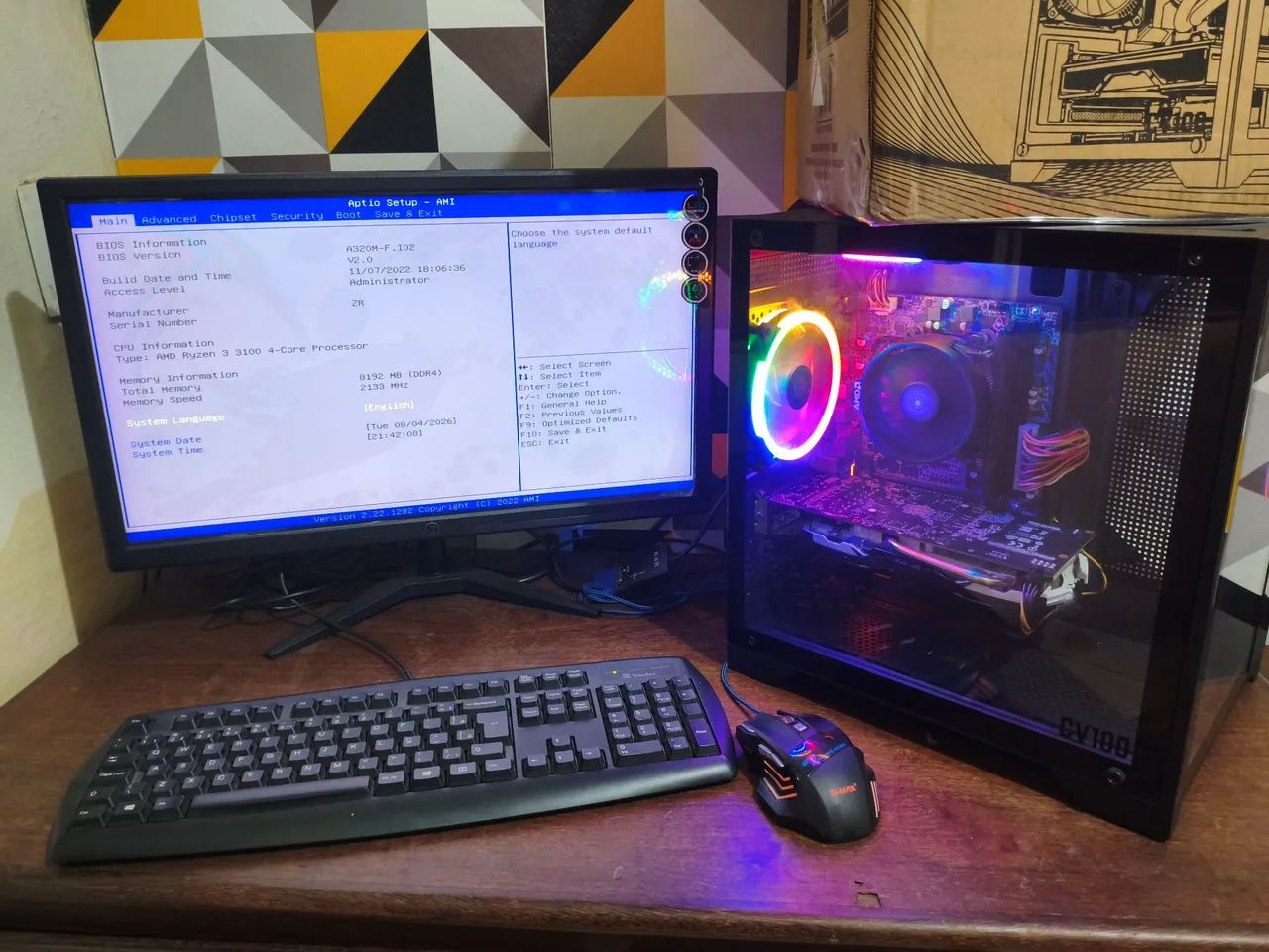 Pc Gamer Ddr4 AMD 