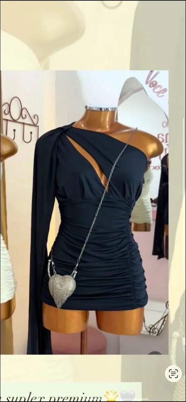 Vestido feminino preto!