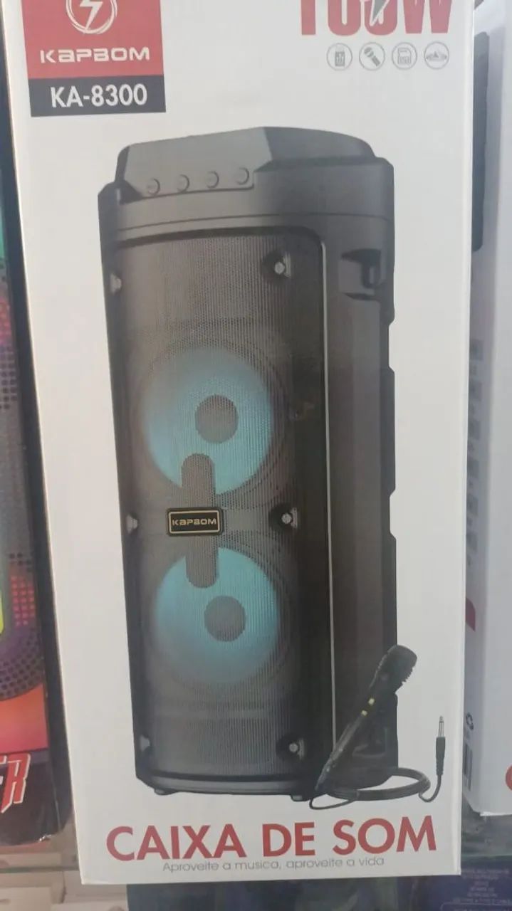Caixa de Som Bluethooth KA-8300 