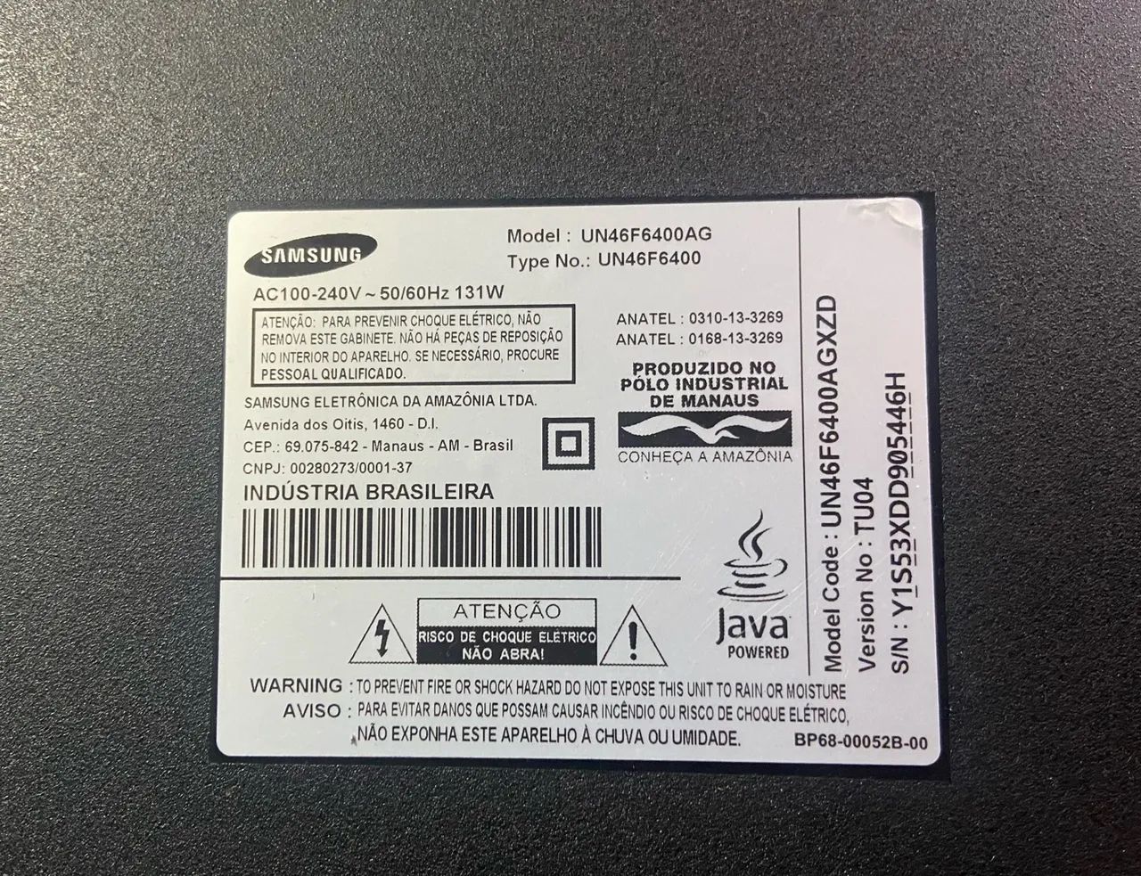 Vendo smart tv 46 Polegadas faixa defeito  - Foto 2