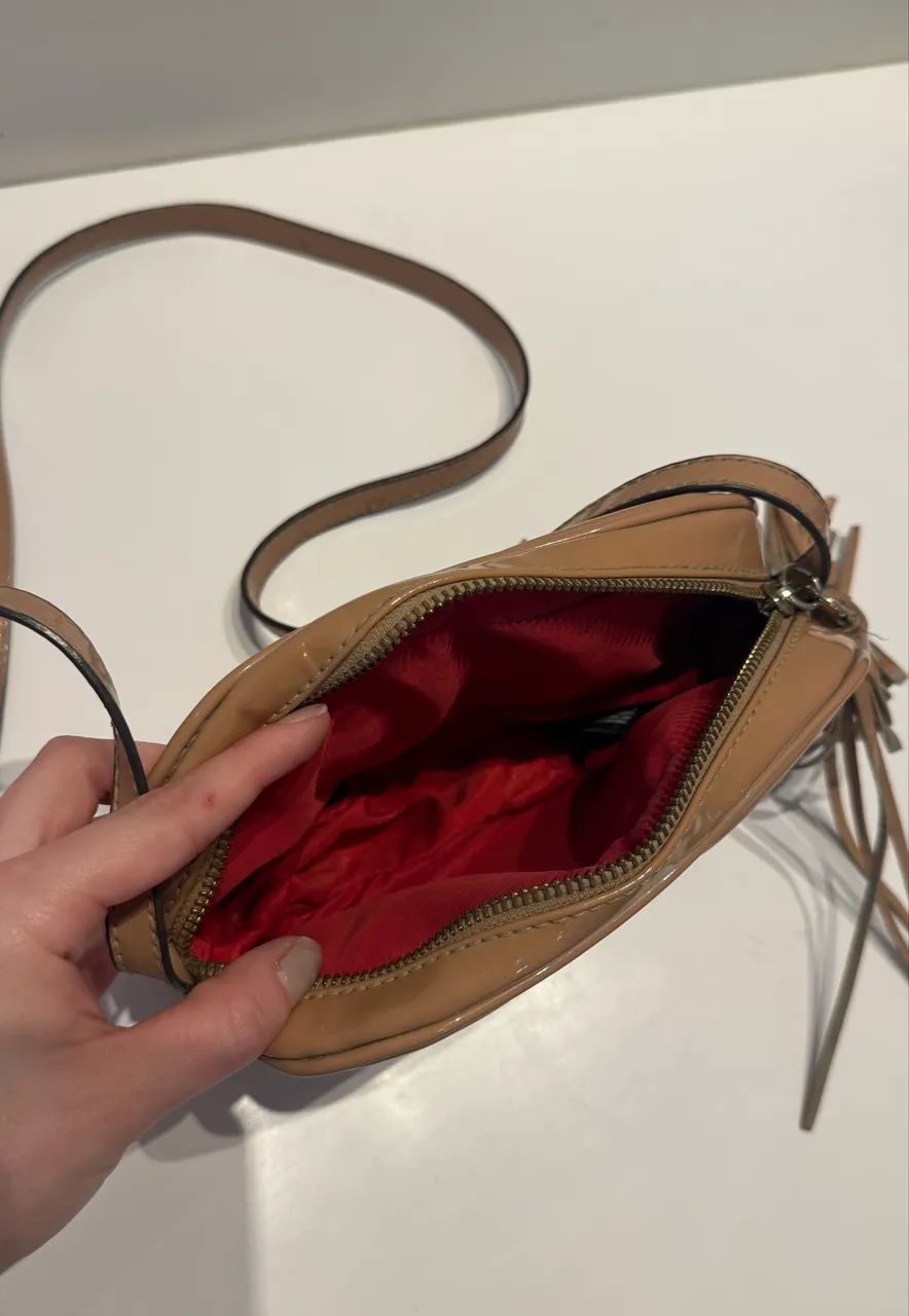 Bolsa nude/ bege da schultz  - Foto 2