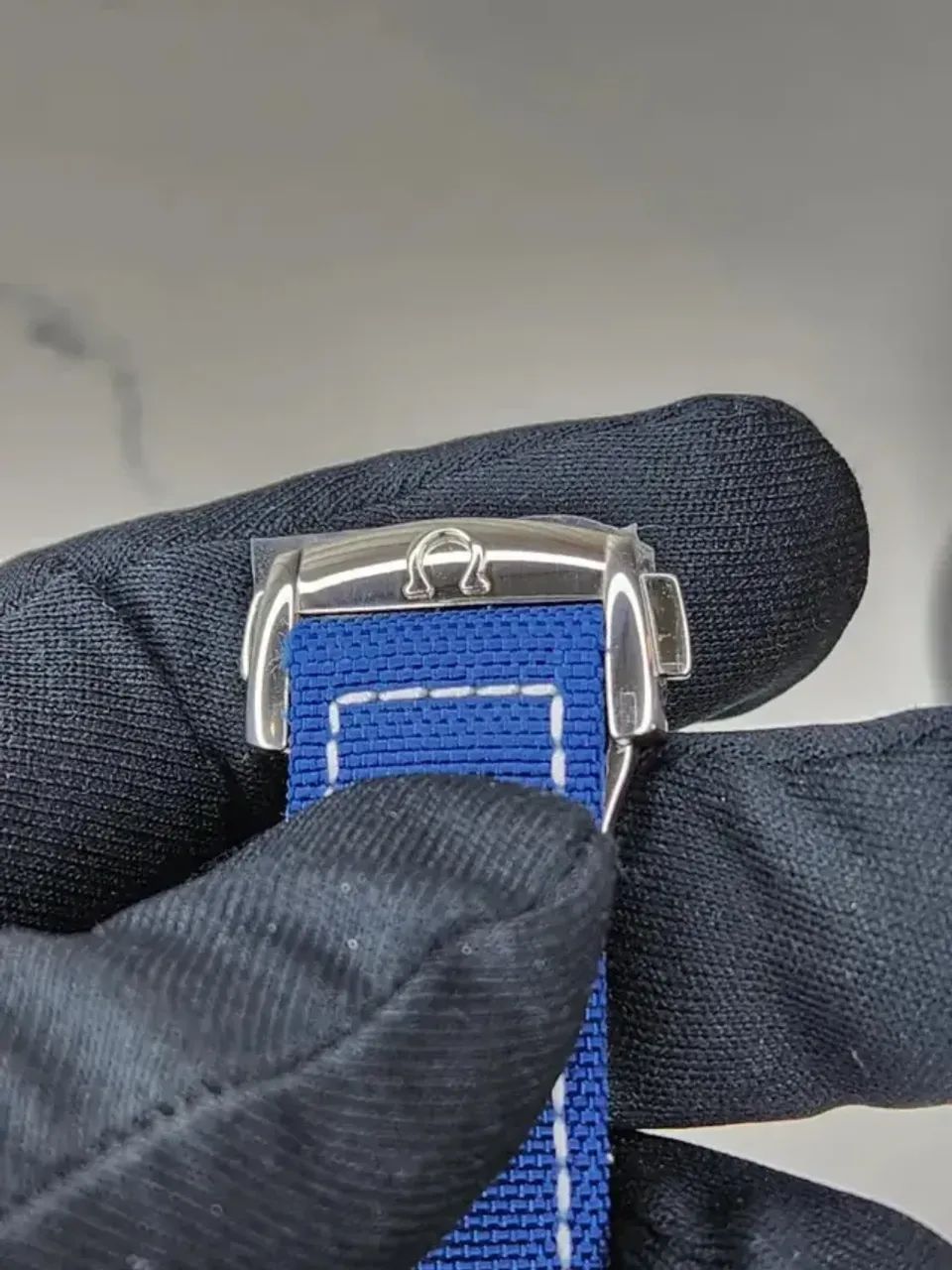 Relogio Omega Snoopy Pulseira Nylon + Estojo Logo - Foto 5