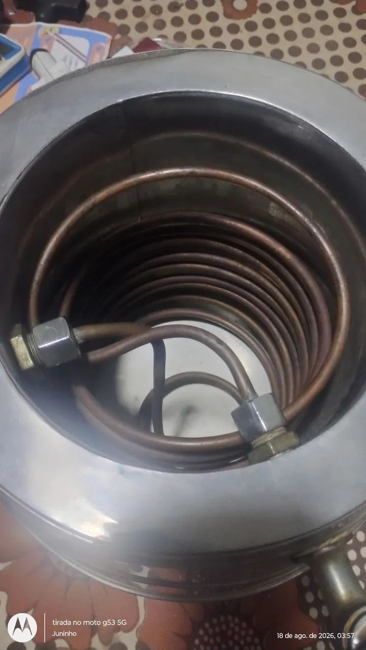 Choperia antiga relíquia de cobre por dentro e inox pôr fora  - Foto 3