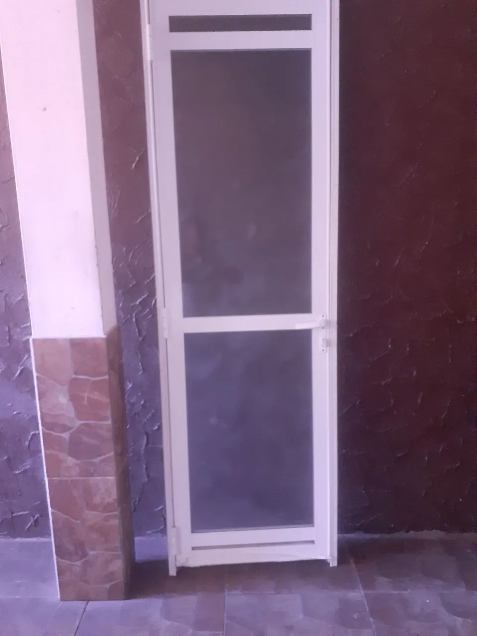 Porta de aluminio
