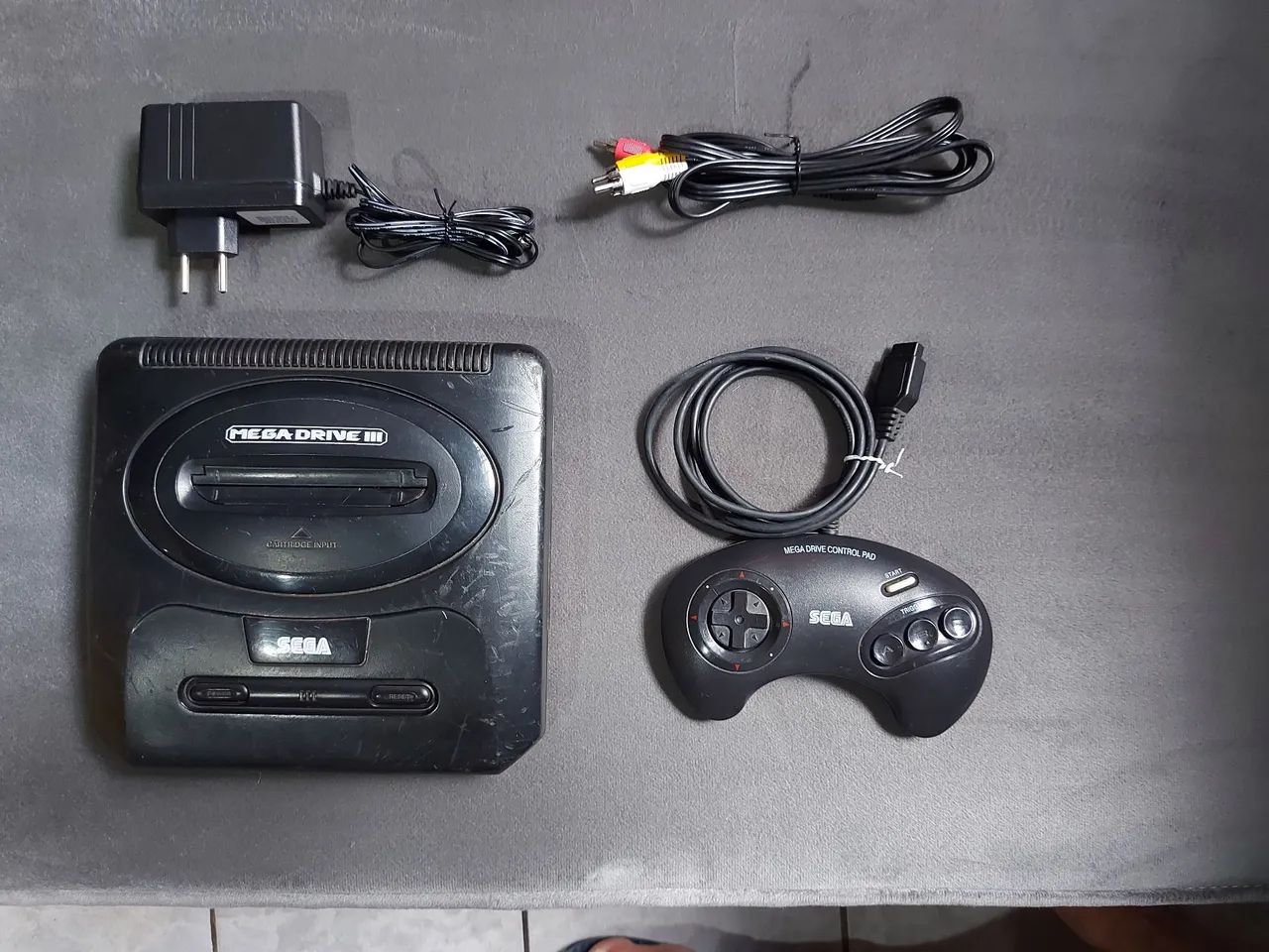 Mega drive 3 completo 
