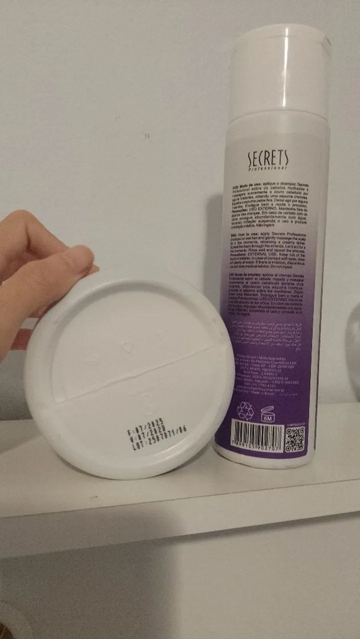 Shampoo e Máscara desamareladora - Foto 2