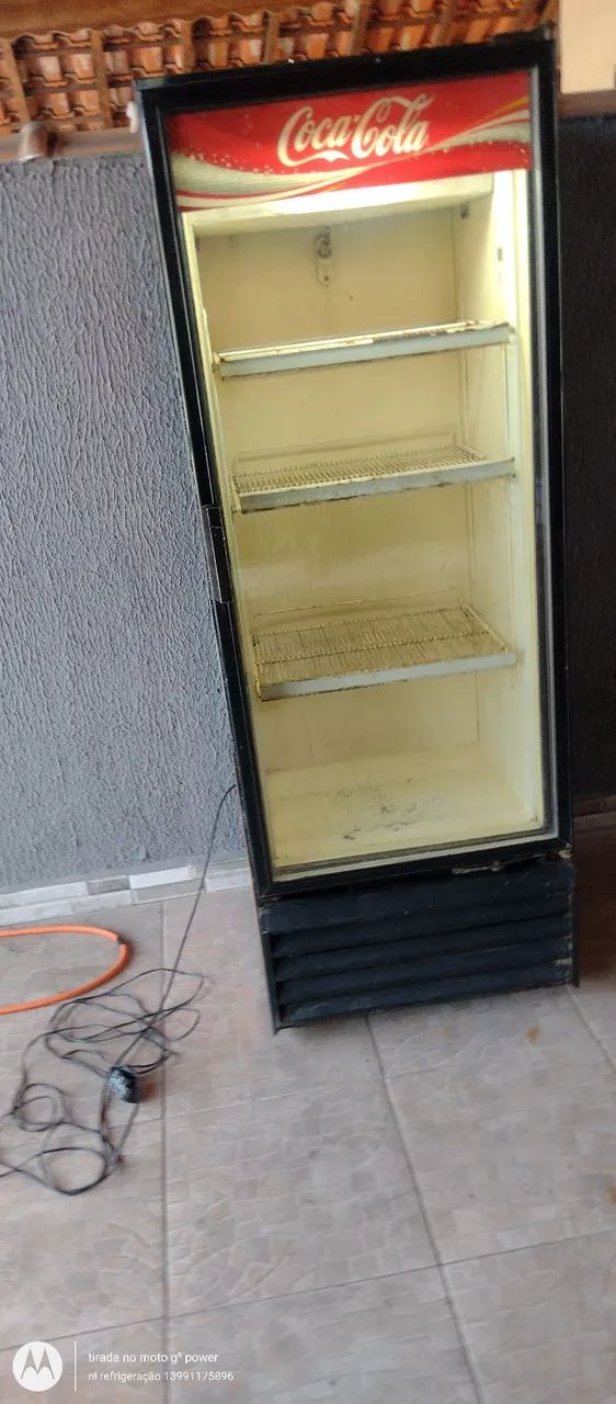 Geladeira expositora metal frio v 220 funcionando valor 999 reais  - Foto 5