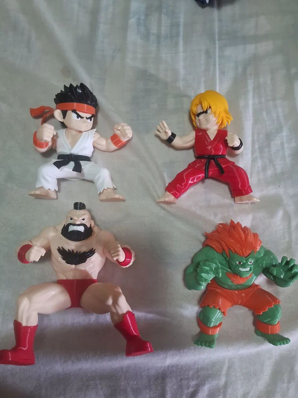 Vendo bonecos do street fighter 