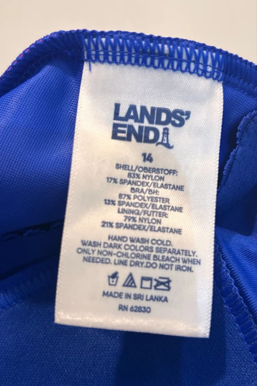 MAIÔ DA MARCA AMERICANA LANDS?END, UM OMBRO - Foto 4