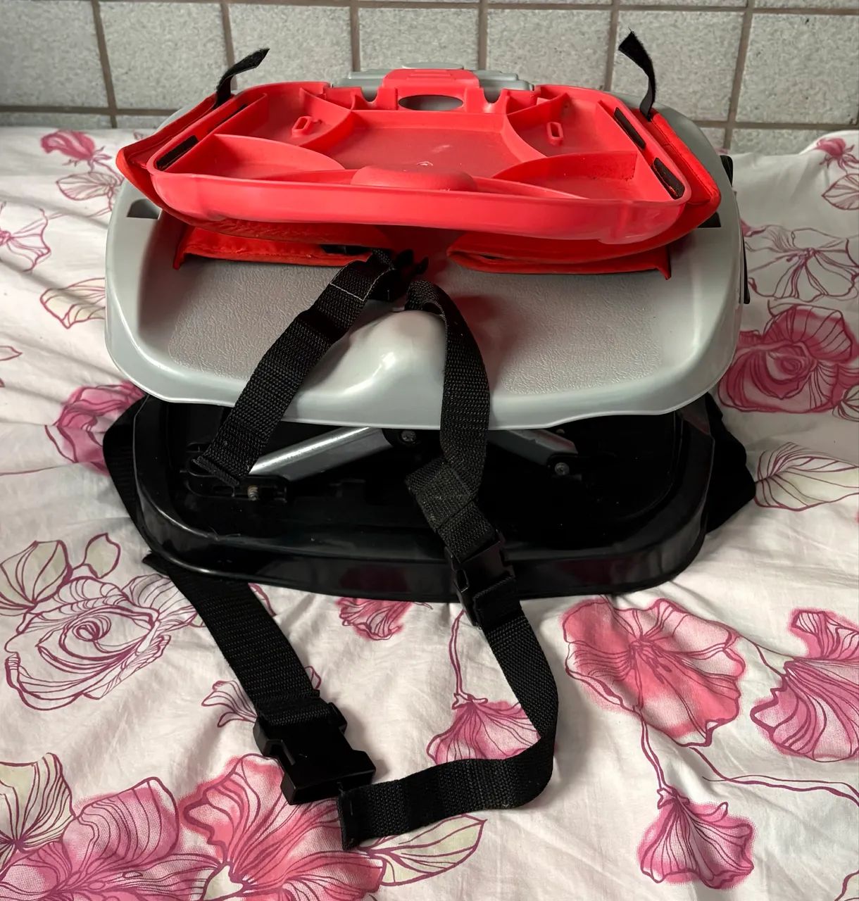 Carrinho, bebê conforto e cadeira de alimentação portátil. - Foto 4