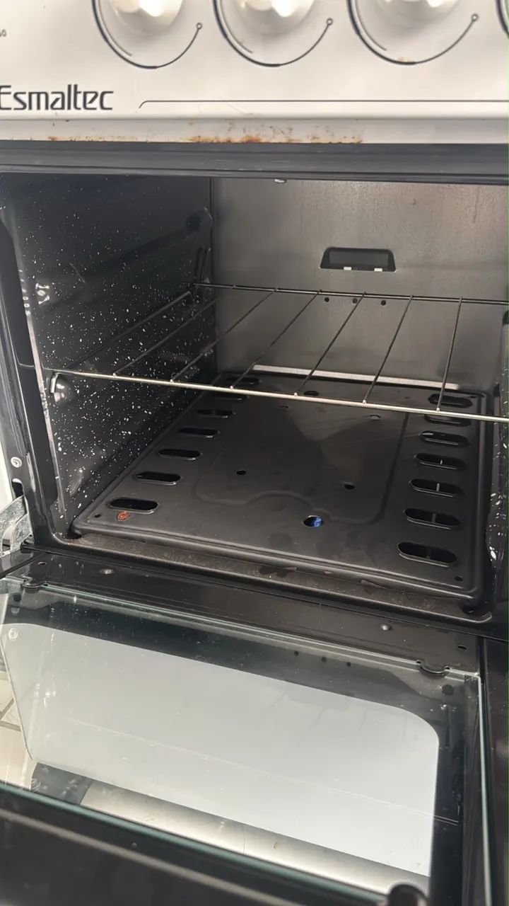 Fogão Esmaltec Veneza Super 4 Bocas com Mesa de Vidro - Funcionando Perfeitamente