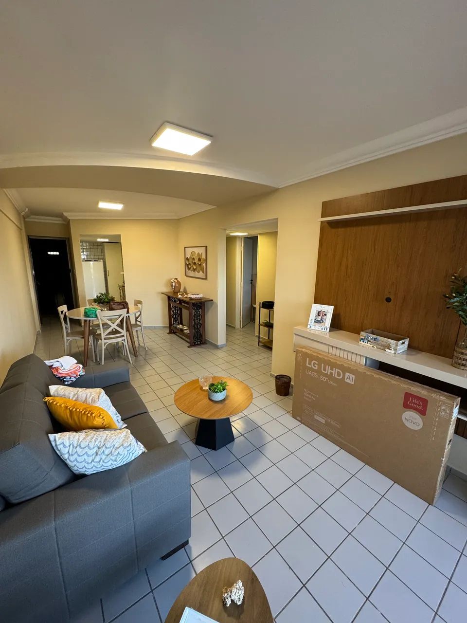 ALUGO APARTAMENTO MOBILIADO NA BEIRA-MAR DE INTERMARES  - Foto 5