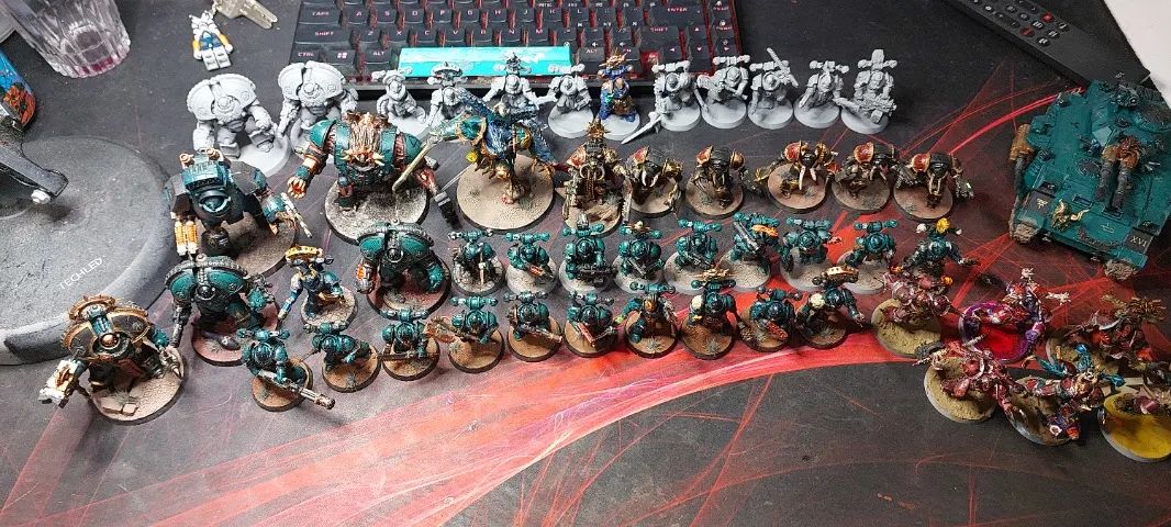 Coleção Warhammer 40k Chaos Space Marines