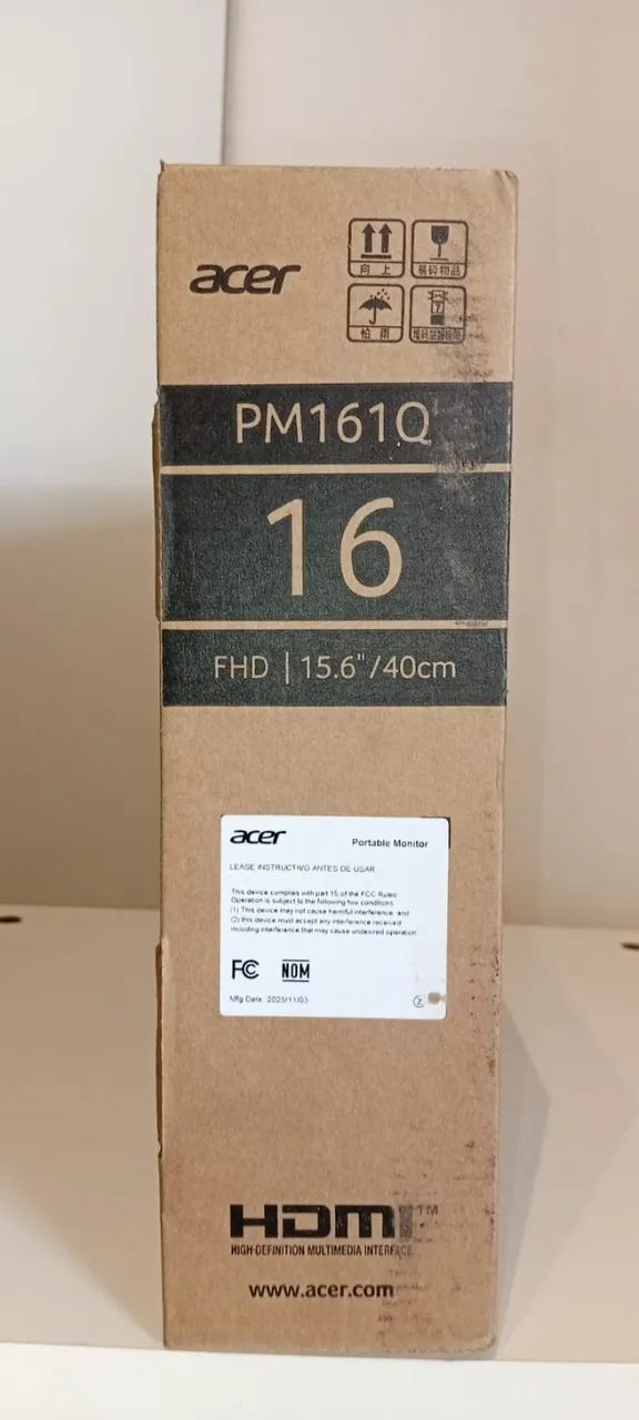 MONITOR ACER 15,6" PM1 SERIES PM161Q - Foto 2
