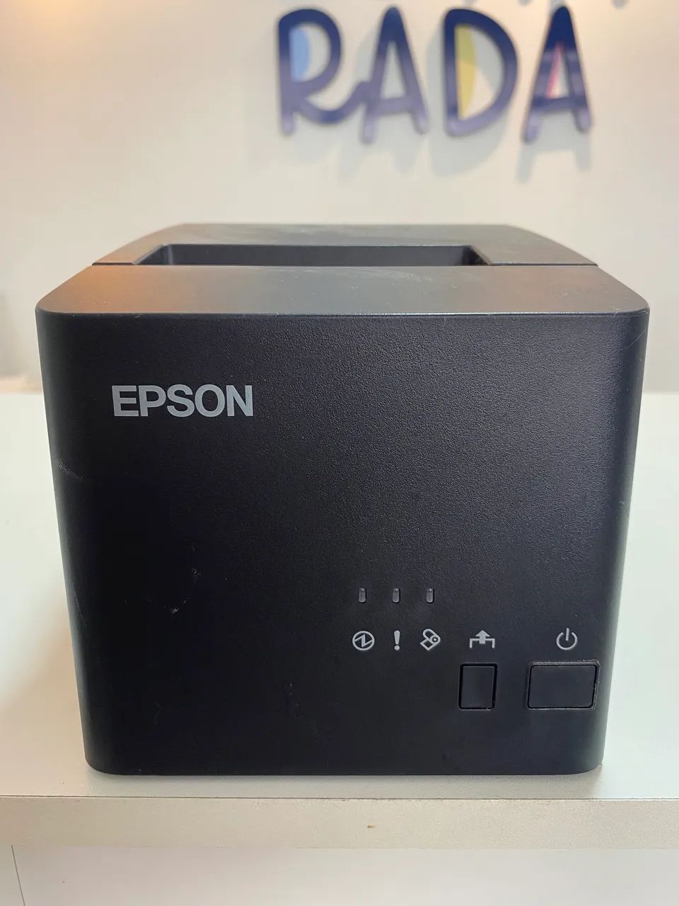 Impressora de cupom fiscal Epson + leitor de código de barras
