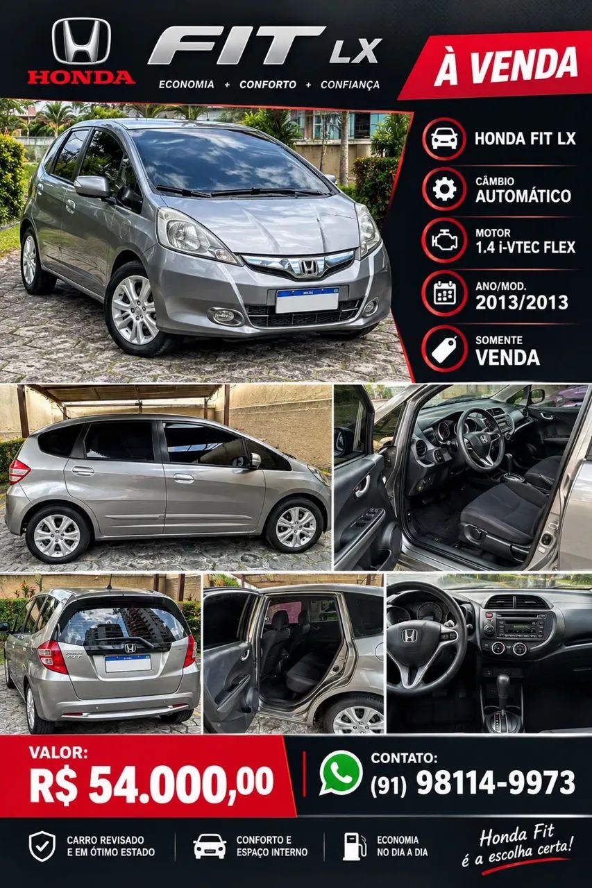 Honda Fit LX 1.4 16V FLEX 2013