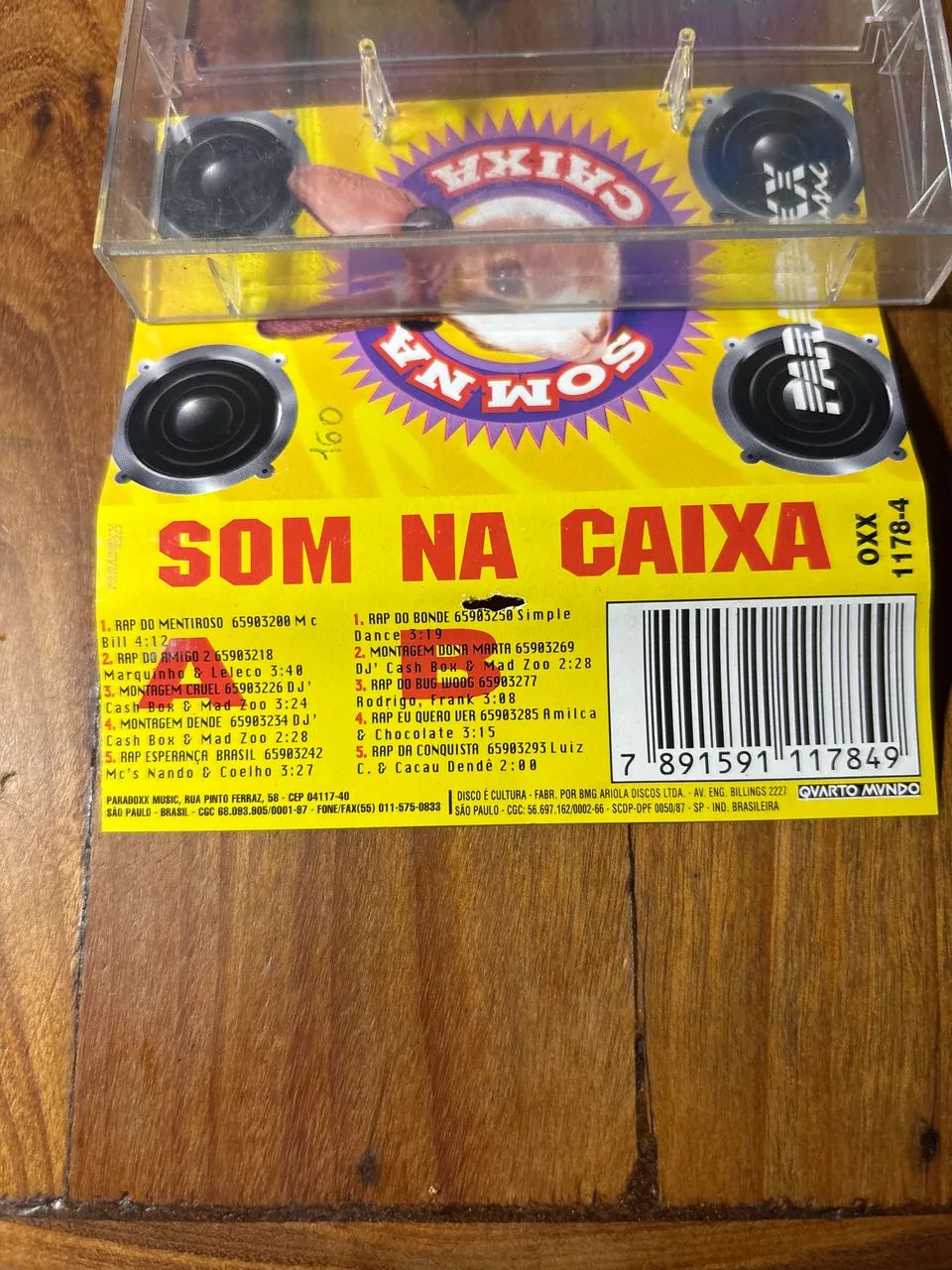 Som na Caixa - Fita Cassete Original - Foto 4