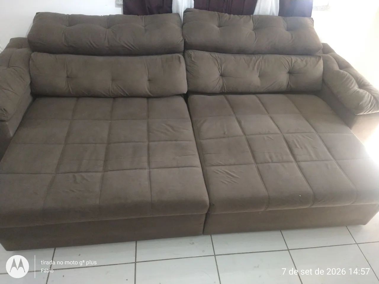 Sofá Retrátil e Reclinável  - Foto 4