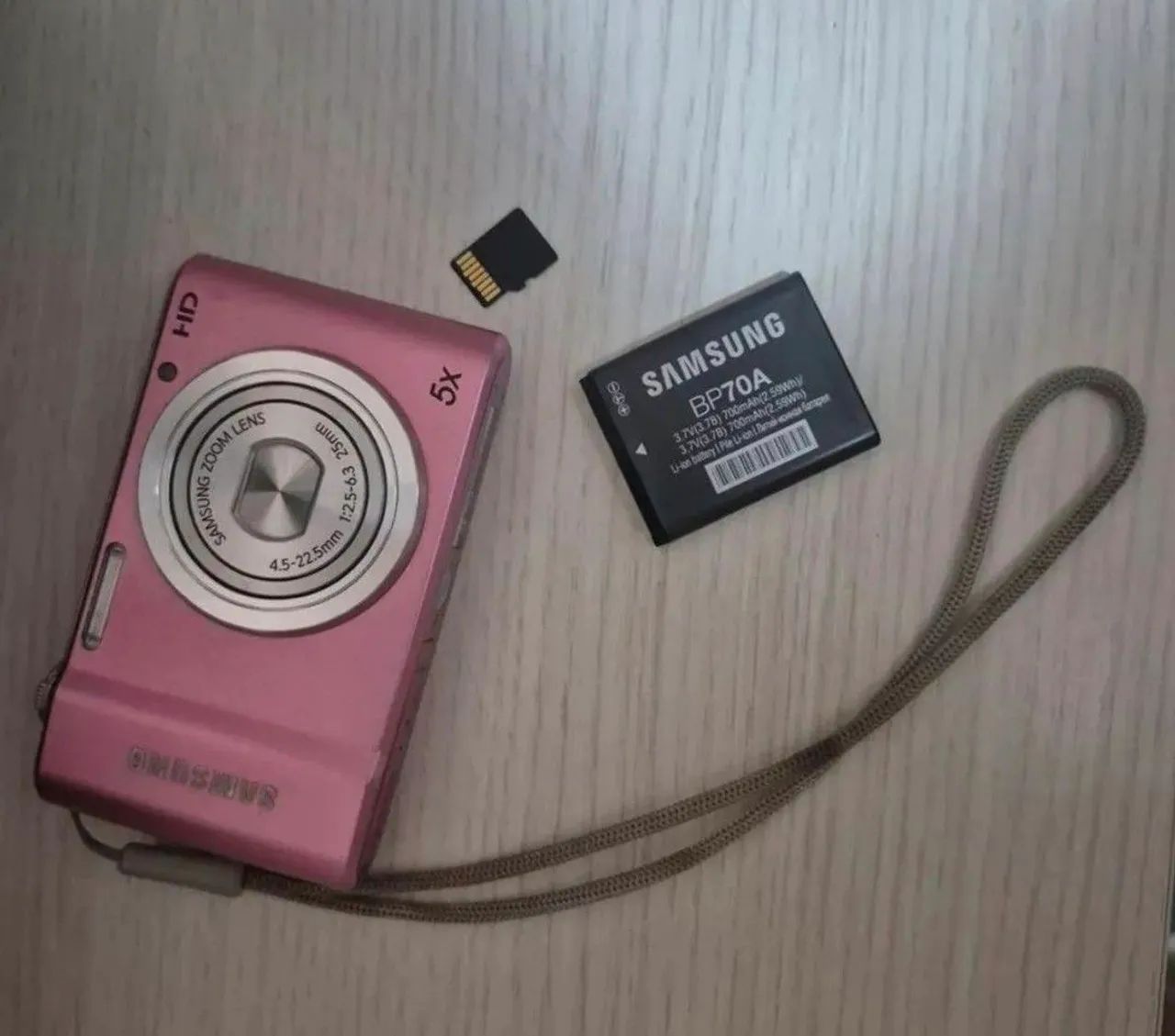 Câmera Rosa Samsung St68 - Foto 2